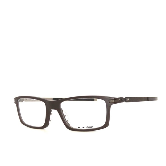 Oakley Pitchman 8050-04 55 Satin Brownstone Eyeglasses OX8050-0455 - Picture 1 of 5